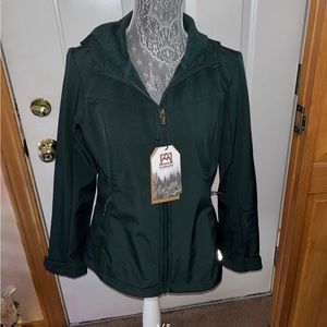 Avalanche, green winter jacket